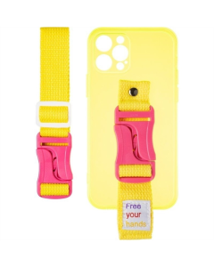 Чохол накладка для iPhone 12 Pro Gelius Sport Case Жовта (Yellow)