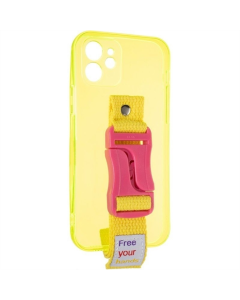 Чохол накладка для iPhone 12 Gelius Sport Case Жовта (Yellow)