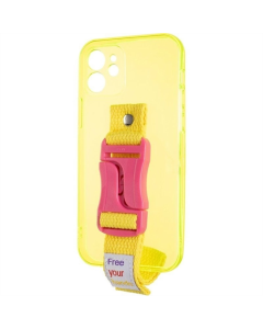 Чохол накладка для iPhone 12 Gelius Sport Case Жовта (Yellow)