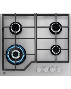 Варильна поверхня Electrolux KGG64362S Срібна (Silver)