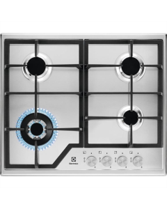Варильна поверхня Electrolux EGS6436SX Сіра (Gray)