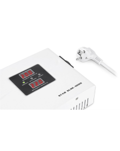Стабілізатор напруги REAL-EL Stab Slim-1000 Білий (White)