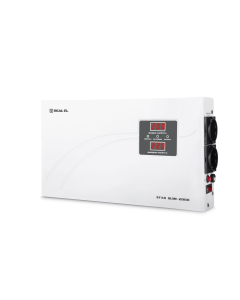 Стабилизатор напряжения REAL-EL Stab Slim-2000 Белый (White)
