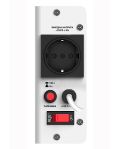 Стабілізатор напруги REAL-EL Stab Slim-500 Білий (White)