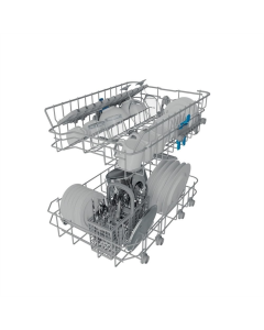 Посудомийна машина Indesit Indesit DSIE2B10 Біла (White)