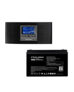 Комплект резервного живлення ProLogix 1000 (PLP1000XL) + АКБ PL12-100. AGM