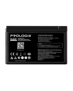 Аккумулятор ProLogix 12V 12Ah (PL12-12) AGM