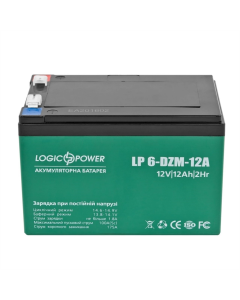 Акумуляторна батарея LogicPower LP 12V 12Ah (6-DZM-12) AGM