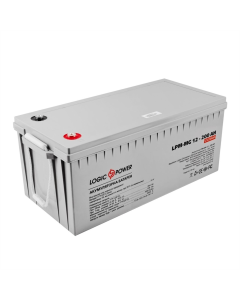 Акумуляторна батарея LogicPower 12V 200Ah (LPM-MG 12 - 200 AH) AGML