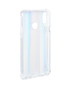 Чехол-накладка для Samsung A20s Hologram Case Прозрачный (Прозрачный)