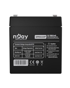 Акумуляторна батарея Njoy GP05122F 12V 5Ah AGM