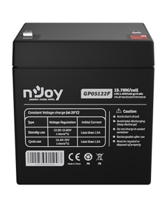 Аккумуляторная батарея Njoy GP05122F 12V 5Ah AGM