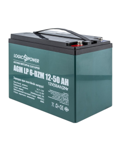 Акумуляторна батарея LogicPower LP 12V 50Ah (6-DZM-50) AGM