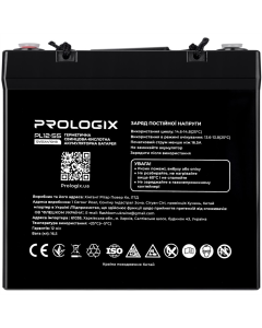 Акумуляторна батарея ProLogix 12V 55Ah (PL12-55) AGM