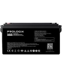 Акумуляторна батарея ProLogix 12V 65Ah (PL12-65) AGM