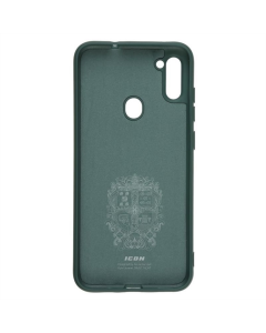 Чехол-накладка для Samsung A11/M11 ArmorStandart Icon Camera, зеленый (сосново-зеленый)