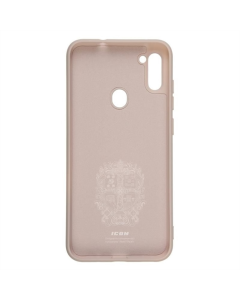 Чехол-накладка для Samsung A11/M11 ArmorStandart Icon Camera cover Розовый (Pink Sand)