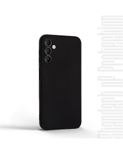 Чохол-накладка для Samsung A14 4G/5G ArmorStandart Matte Slim Fit с камерой Чорного кольору (Black)