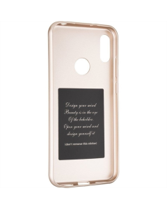 Чохол накладка для Huawei Y6s (2019)/Y6 Prime (2019) Remax Glossy Shine Case Рожева (Pink)