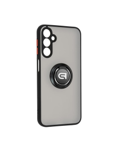 Чехол-накладка для Samsung A24 ArmorStandart Frosted Matte Ring Черный (Black)