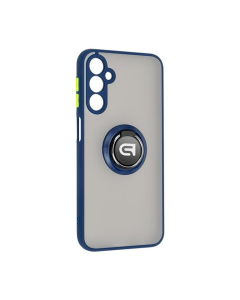 Чехол-накладка для Samsung A24 ArmorStandart Frosted Matte Ring Синий (Темно-синий)
