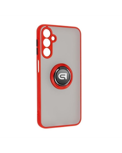 Чехол-накладка для Samsung A24 Armor Standart Frosted Matte Ring Красный (Red)