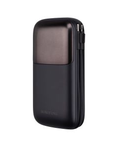 PowerBank 10000 мАч Borofone BJ62 + кабель 2в1 Type-C/ Lightning 22.5W+PD20W Черный (Black)