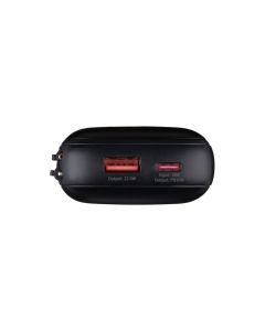 PowerBank 10000 мАч Borofone BJ62 + кабель 2в1 Type-C/ Lightning 22.5W+PD20W Черный (Black)