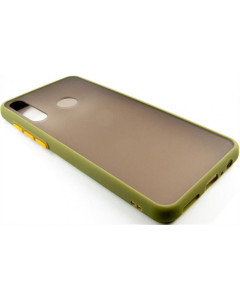 Чехол-накладка для Huawei Y6p Dengos Matt Зеленый (Green)