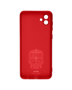 Чехол-накладка для Samsung A04 ArmorStandart Icon Camera, крышка Червона (красная)