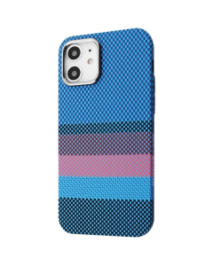 Чохол накладка для iPhone 11 Proove Gleam Case MagSafe Синя (Blue Borders)