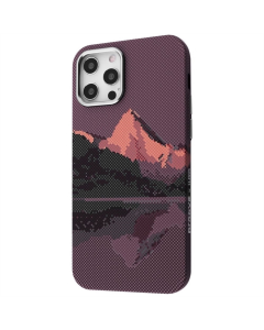 Чехол-накладка для iPhone 12 Pro Max Proove Gleam Case MagSafe Золотого цвета (Gold Peak)