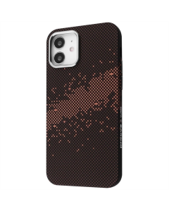 Чохол накладка для iPhone 12/12 Pro Proove Gleam Case MagSafe Коричнева (Milky Way)