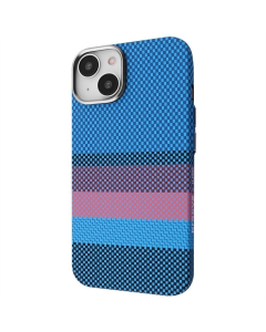 Чохол накладка для iPhone 13 Proove Gleam Case MagSafe Синя (Blue Borders)