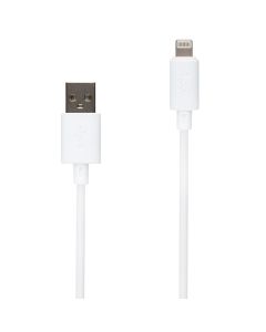 USB-кабель Hoco X88 Gratified Lightning 2.4A 2м, Белый (White)