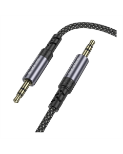 Кабель AUX Borofone BL24 1м Сірий (Gray)