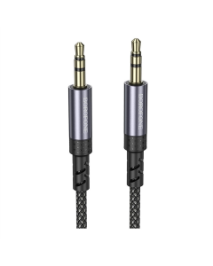 Кабель AUX Borofone BL24 1м Сірий (Gray)