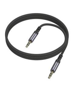 Кабель AUX Borofone BL24 1м Сірий (Gray)