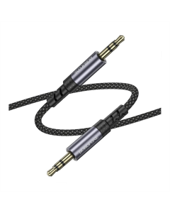 Кабель AUX Borofone BL24 1м Сірий (Gray)