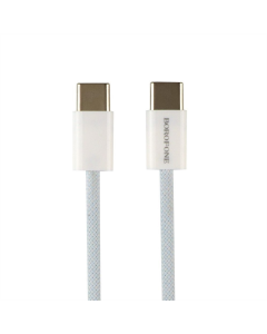 USB кабель Borofone BX103 Original 60W Type-C to Type-C 1м Білий (White)