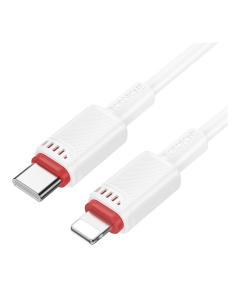 USB-кабель Borofone BX110 Type-C to Lightning PD27W 1м Белый (White)