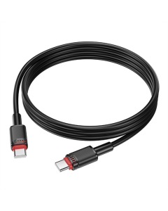 USB-кабель Borofone BX110 Type-C to Type-C 60W 1м Черный (Black)