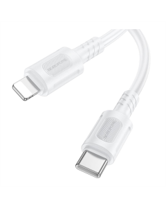 USB-кабель Borofone BX111 Type-C to Lightning PD27W 1м Белый (White)