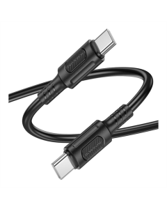 USB-кабель Borofone BX111 Type-C to Type-C 60W 1м Черный (Black)