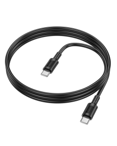 USB-кабель Borofone BX111 Type-C to Type-C 60W 1м Черный (Black)