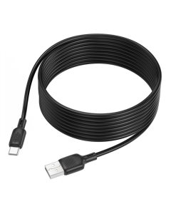 USB-кабель Borofone BX113 Silicone Type-C 3A 3м Черный (Black)