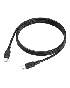 USB-кабель Borofone BX113 Silicone Type-C to Type-C 60W 1м Черный (Black)