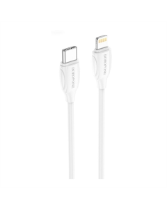 USB-кабель Borofone BX19 Type-C to Lightning 20W 1м Белый (White)