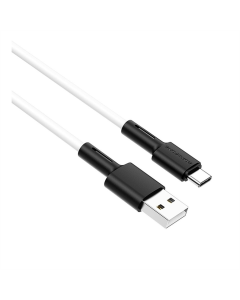 USB-кабель Borofone BX31 Silicone Type-C 1м Белый (White)