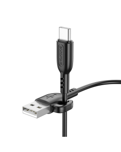 USB-кабель Borofone BX91 Type-C 3A Черный (Black)
